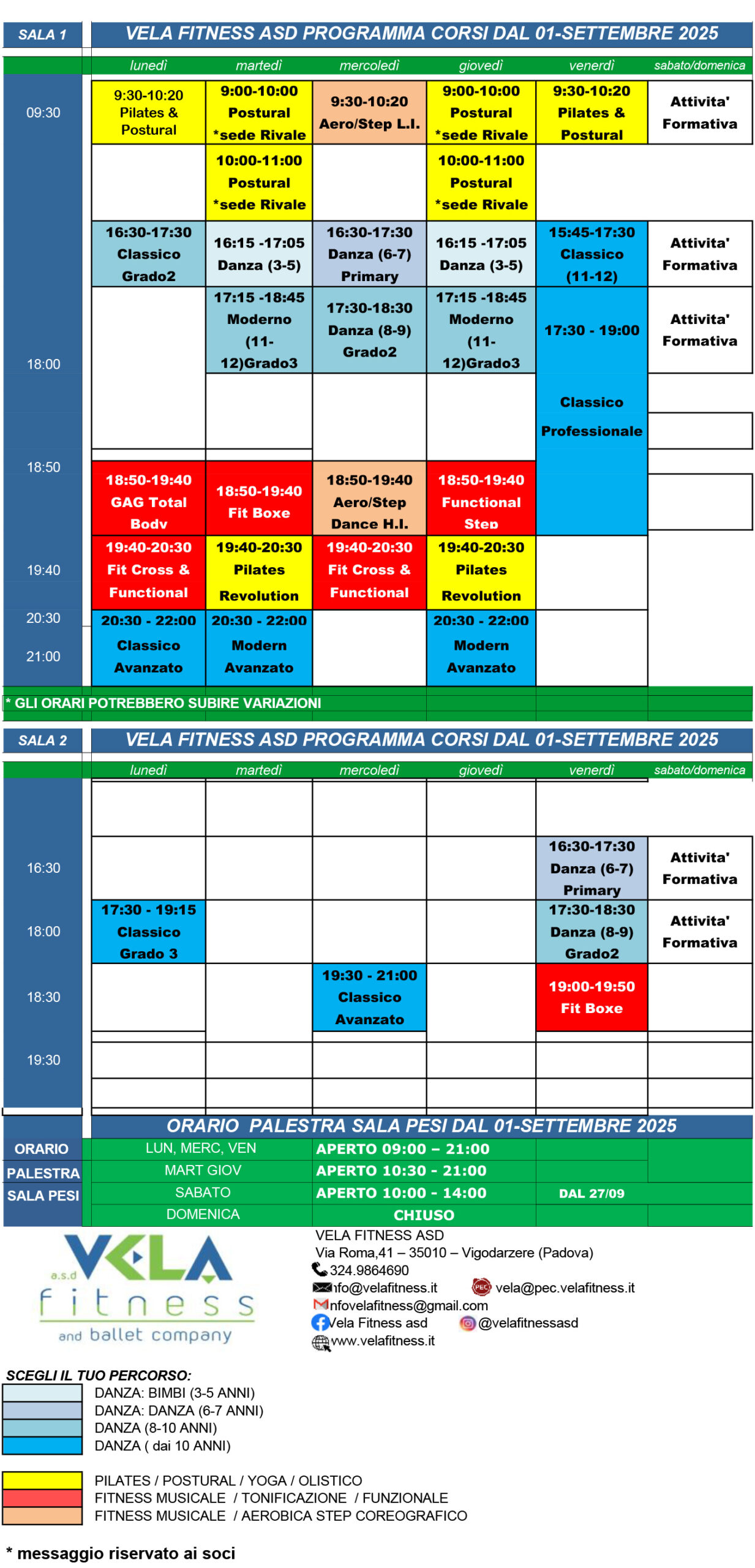 Orari-Sale-Corsi_Stagione_2025_26